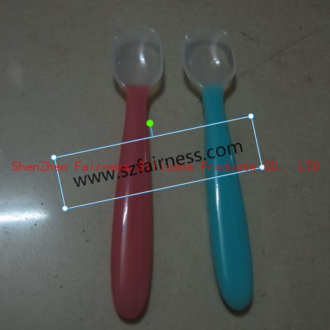 silicone baby spoon