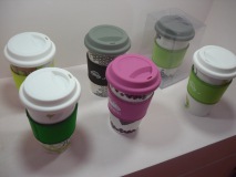 silicone cup lid & cup set