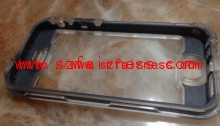 Liquid silicone+PC phone shell