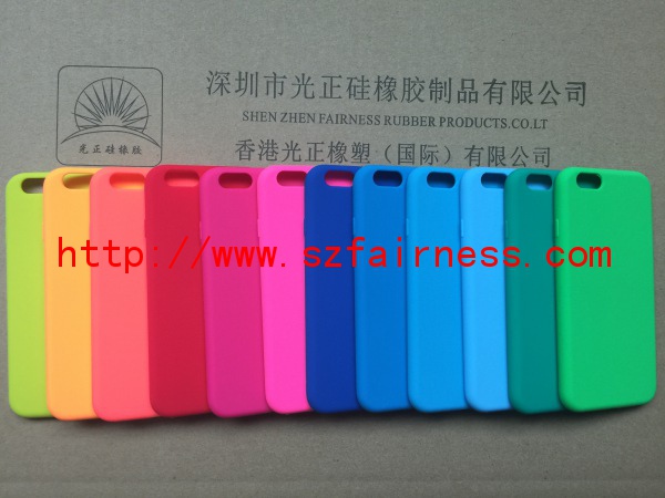iPhone6液態(tài)硅膠包PC手機(jī)殼